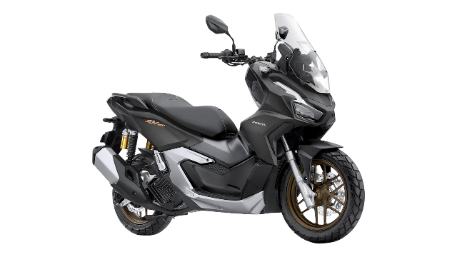 Honda ADV160 Mat Gunpowder Black Metallic