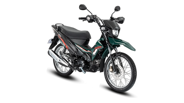 Honda XRM125 DS Standard Dark Green