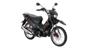 Honda XRM125 DSX Standard Matte Black (with red accents)