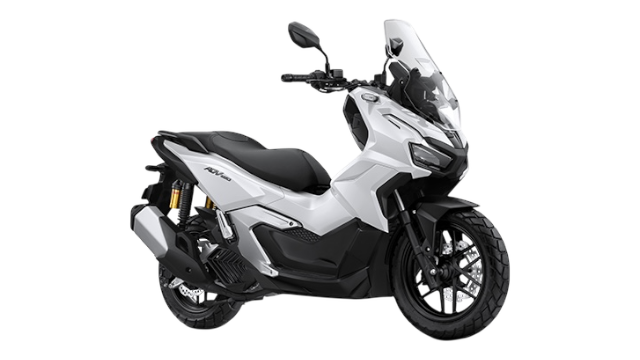 Honda ADV 160 RoadSync Matte Pearl Crater White