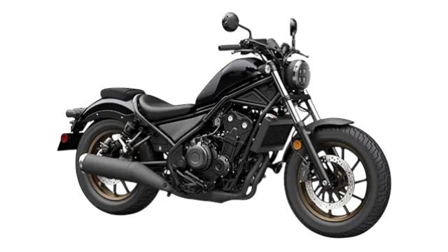 Honda Rebel Standard Matte Gunpowder Black Metallic
